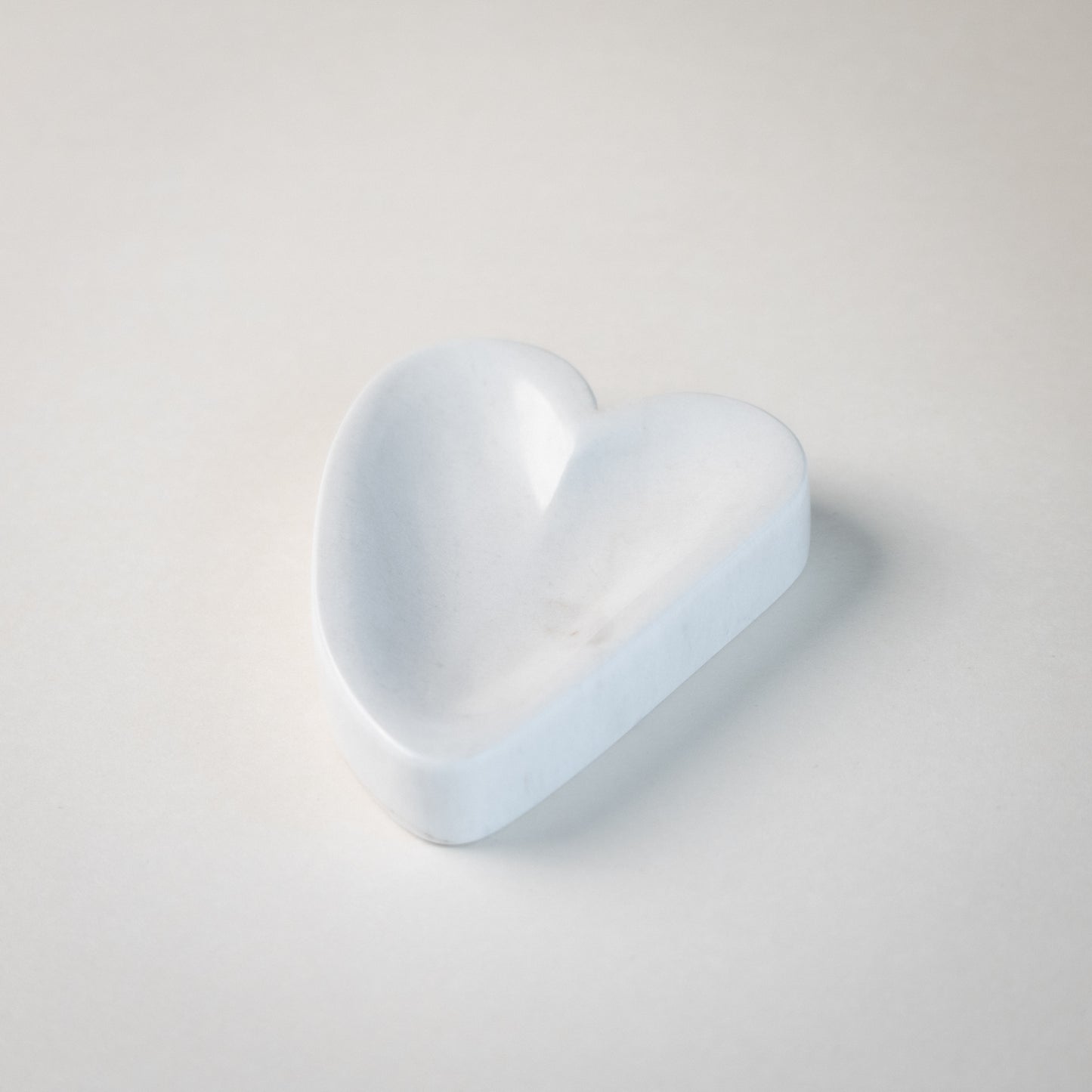 Heart-Shaped marble trinket dish