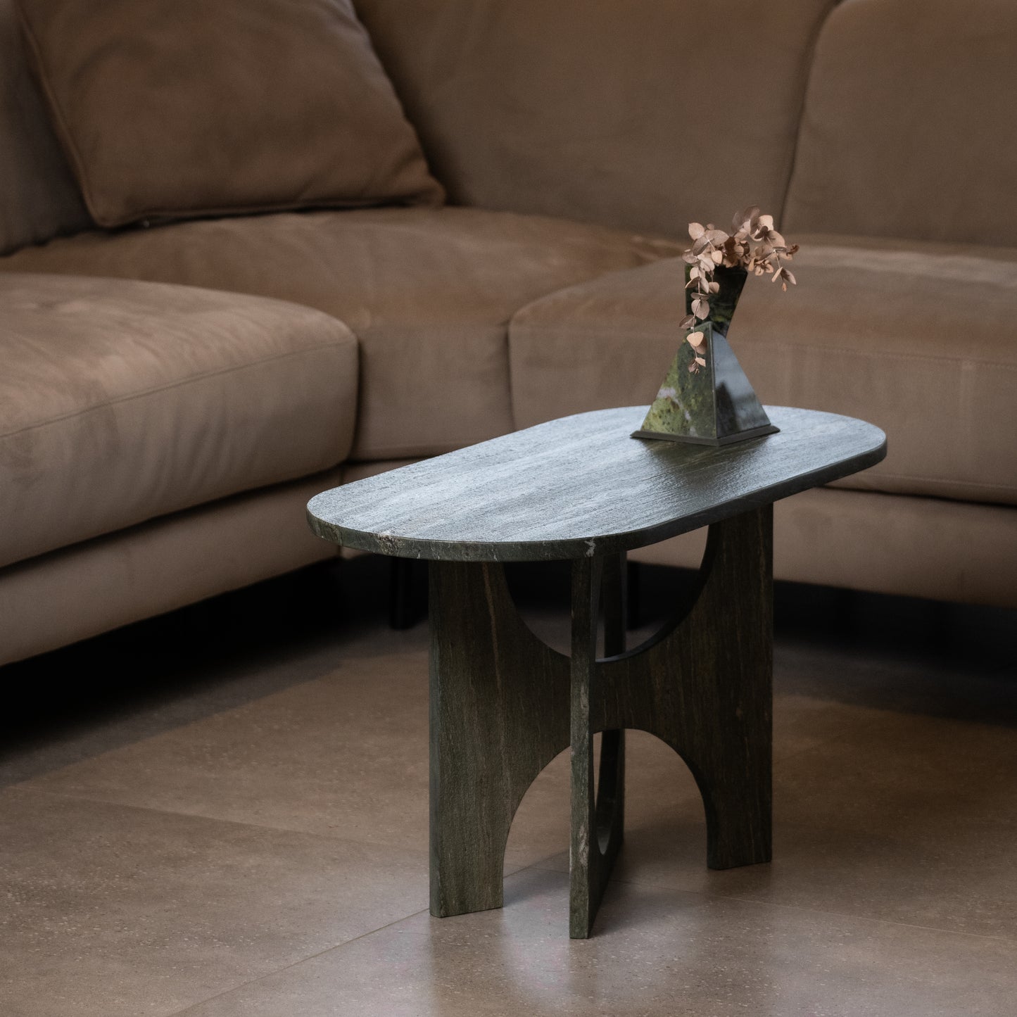 Verde Oval Table