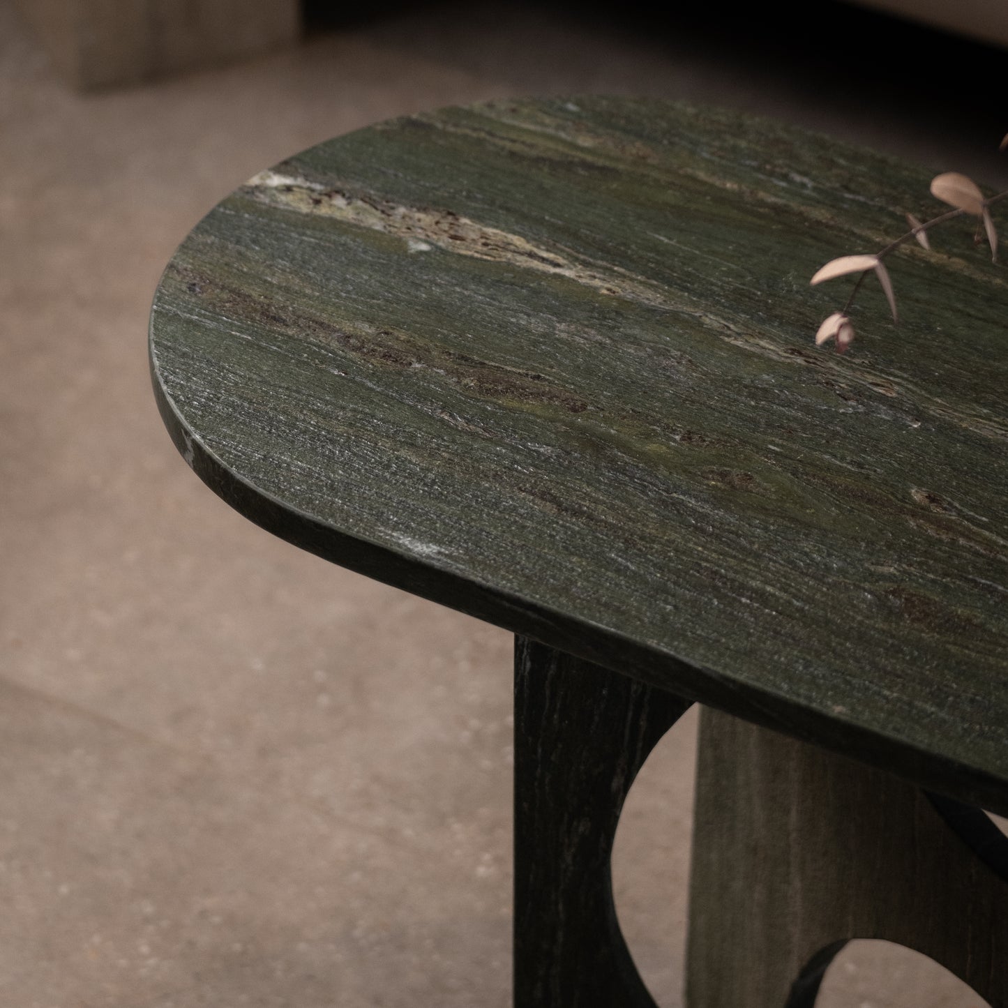 Verde Oval Table